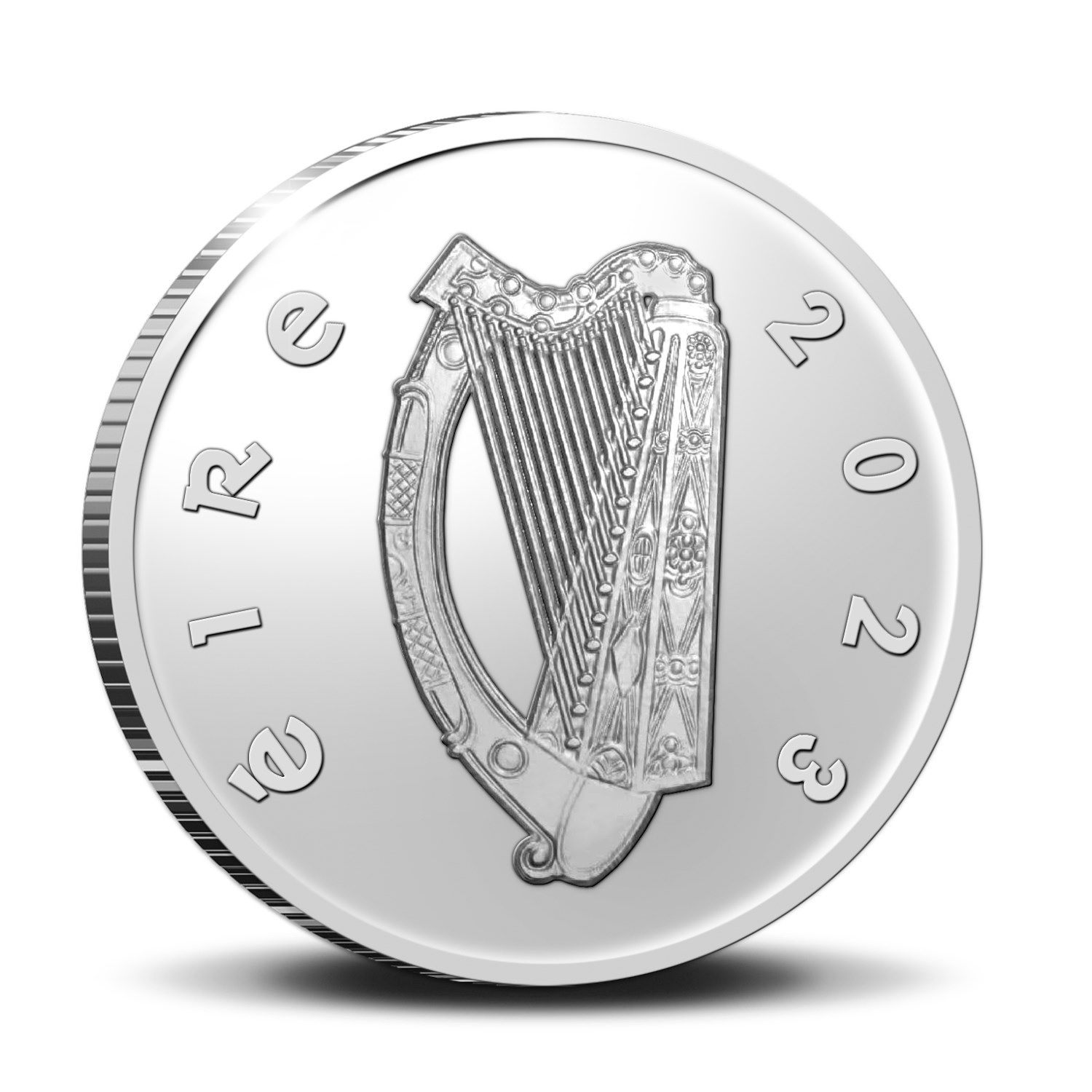 (EUR09.Proof.2023.IE2410) 15 euro Ireland 2023 Proof silver - Ireland Women s football team Obverse (zoom)