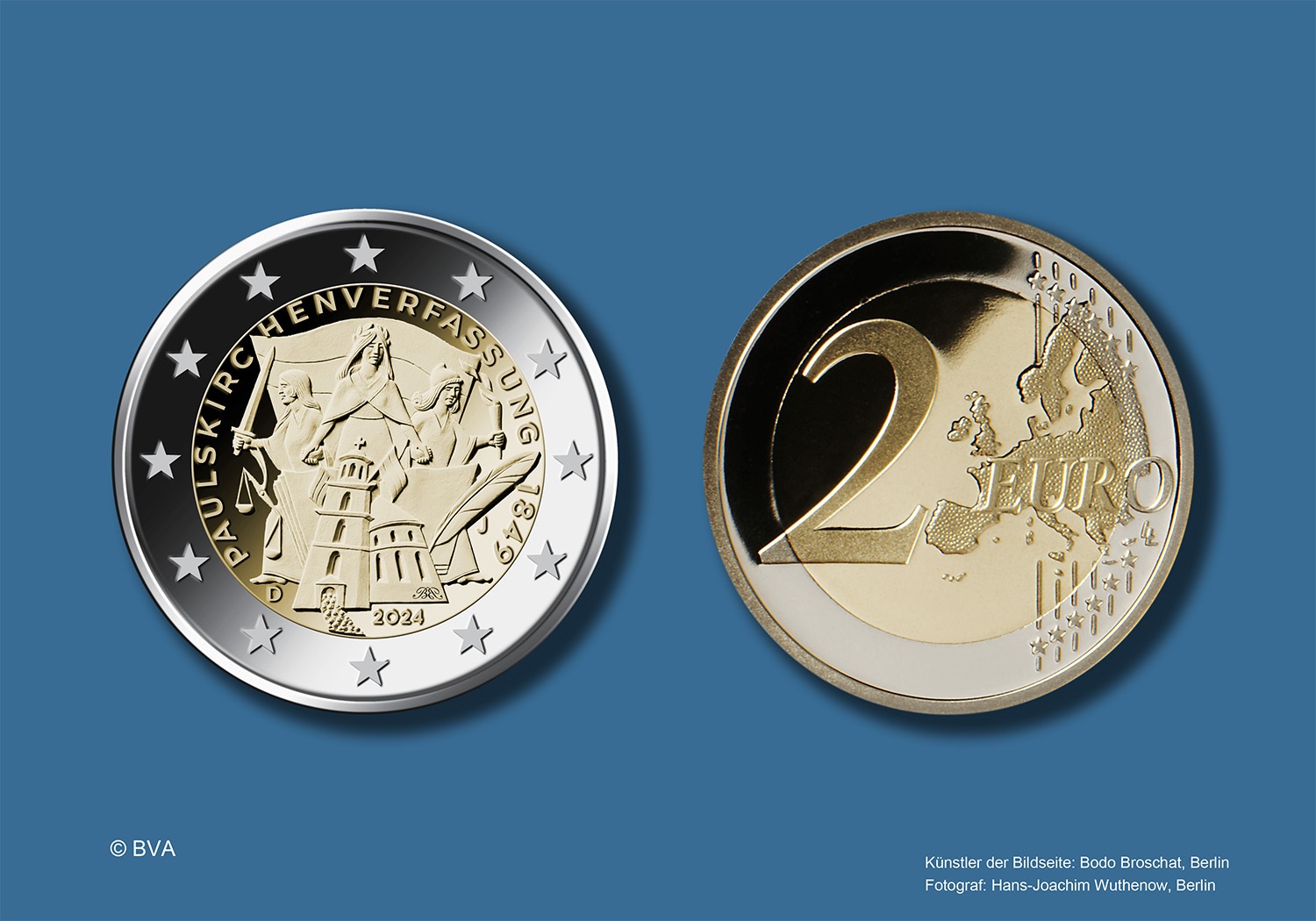 2 € commemorative coin Germany 2024 - Frankfurt Constitution (Constitution of St Paul s Church) (blog) (zoom)
