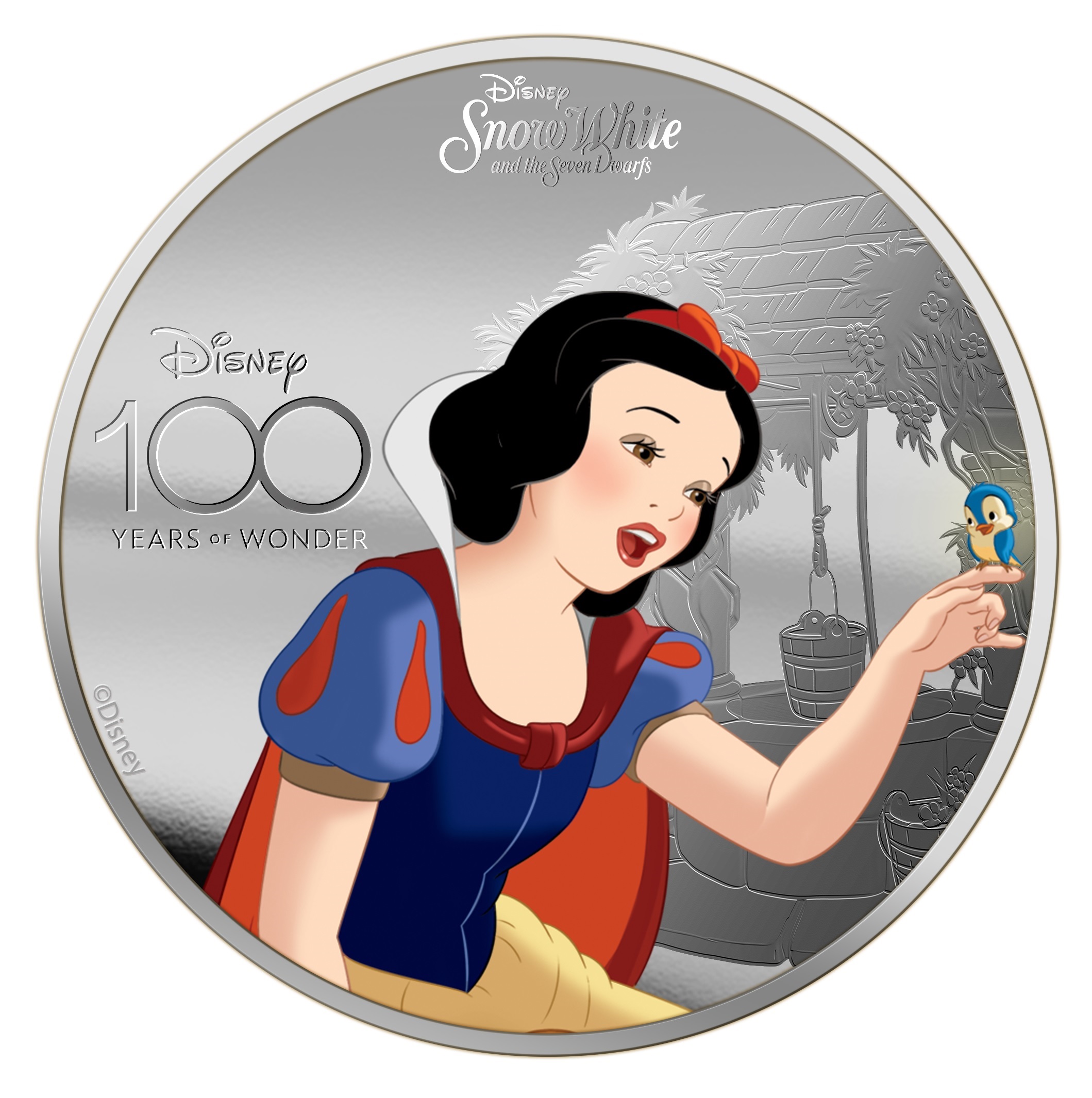 (W106.5.D.2023.3) Solomon Islands 5 Dollars Disney (Snow White) 2023 - Proof silver Reverse (zoom)