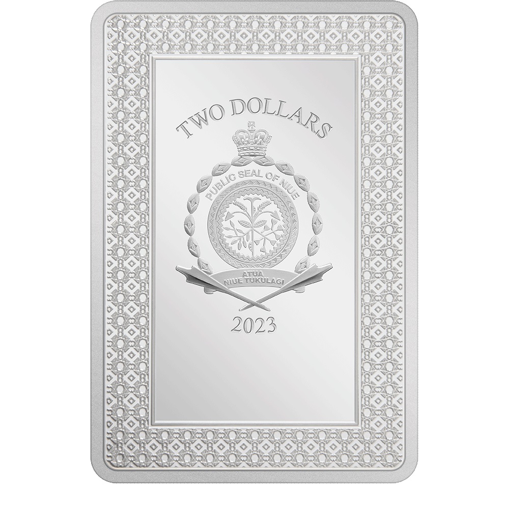 (W160.2.D.2023.30-01510) 2 Dollars Niue 2023 1 oz Proof silver - Death Obverse (zoom)