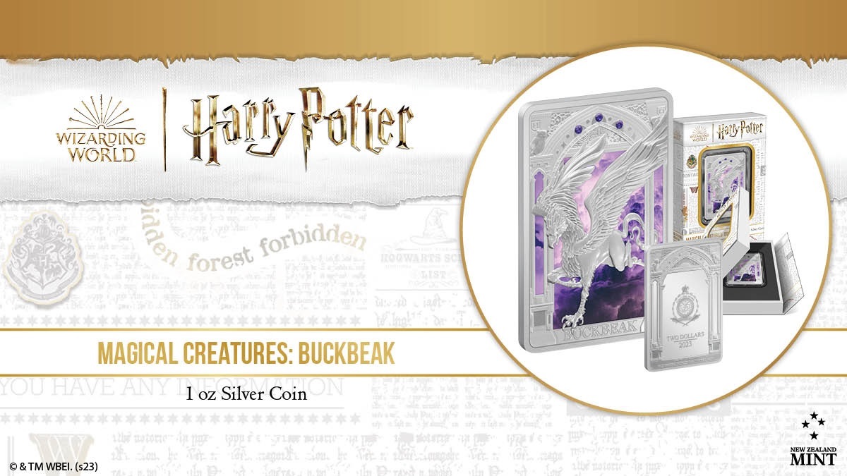 (W160.2.D.2023.30-01521) 2 Dollars Niue 2023 1 oz Proof silver - Harry Potter Buckbeak (blog illustration) (zoom)
