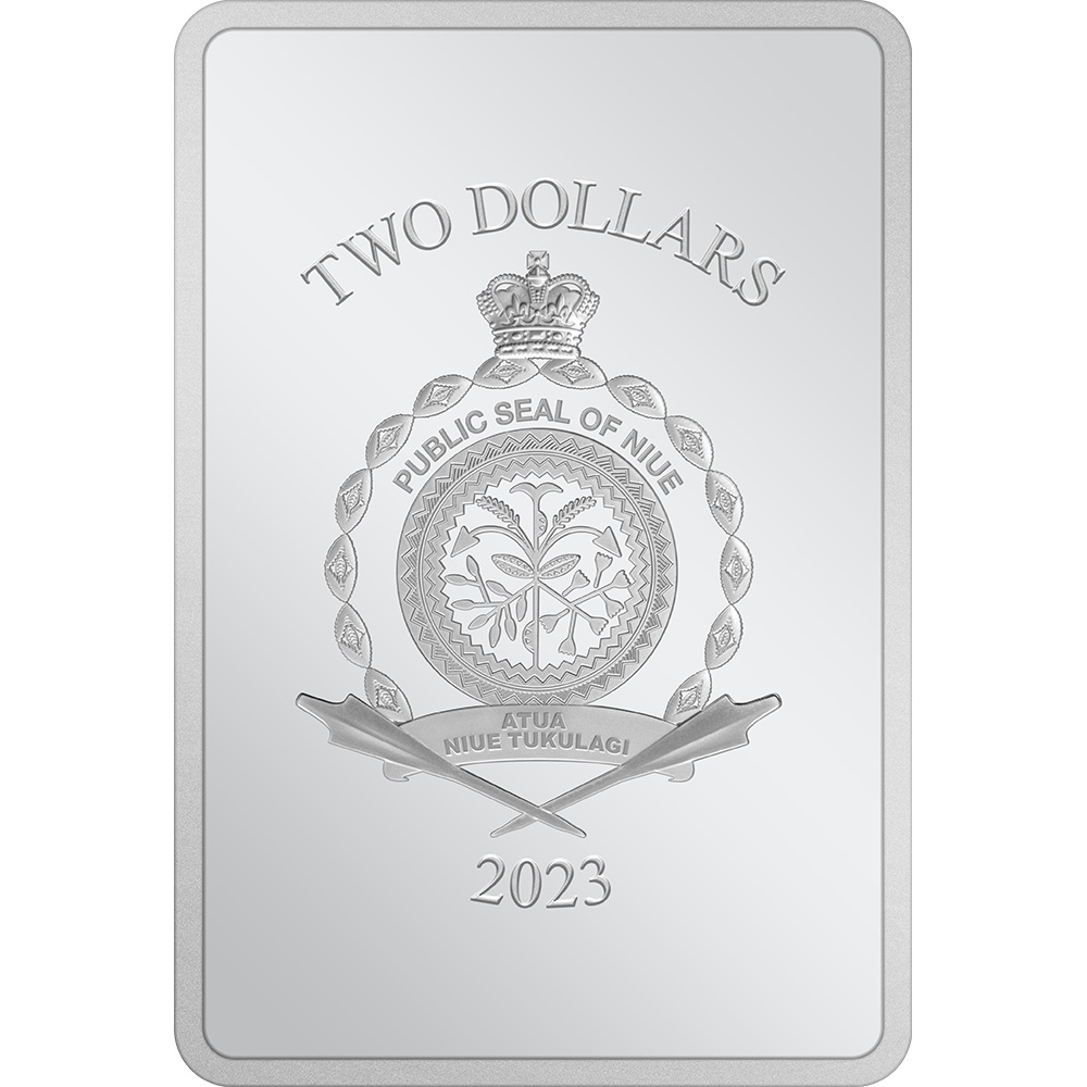 (W160.2.D.2023.30-01613) 2 Dollars Niue 2023 1 oz Proof silver - Spider-Man Obverse (zoom)