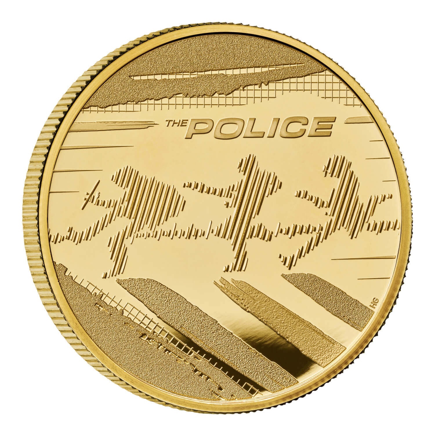 (W185.100.P.2023.UK23P1GP) 100 Pounds United Kingdom 2023 1 oz Proof gold - The Police Reverse (zoom)