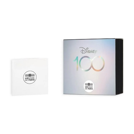 Disney - 100ème anniversaire Monnaie de 10€ Argent Qualité BE Millésime  2023