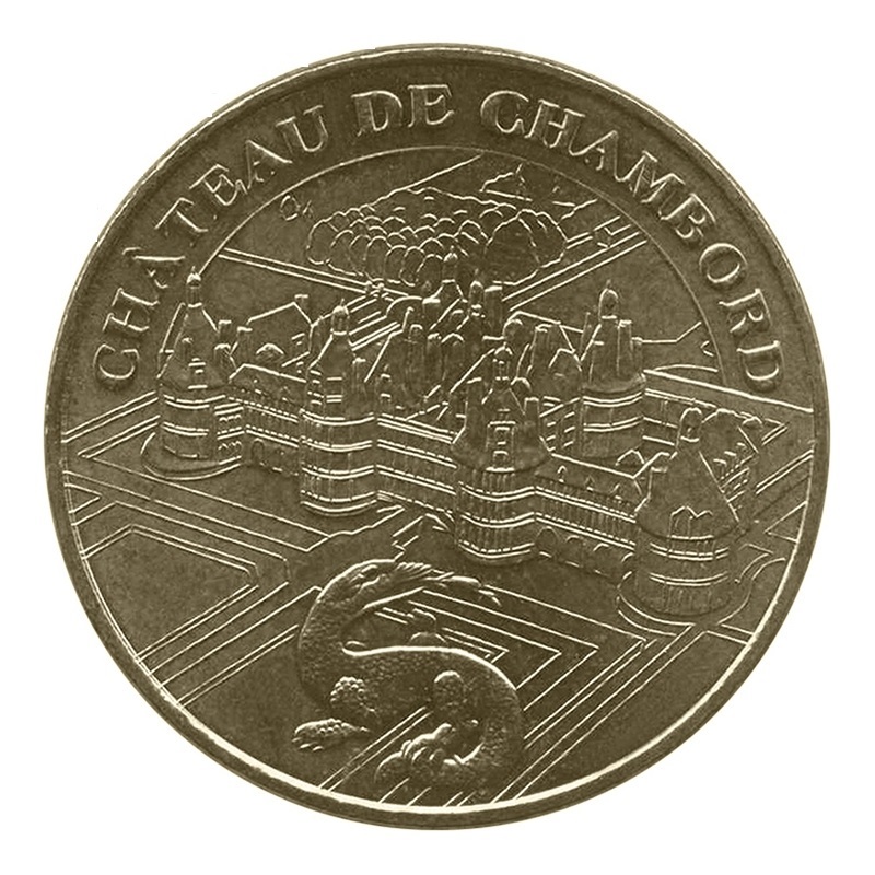 (MdP.memory.token.2012.CuAlNi-1.1.19.5.sup.000000001) Tourism token - Chambord Castle Obverse (zoom)