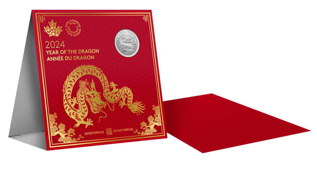 (W037.8.D.2024.208130) Canada 8 $ Lunar Year of the Dragon 2024 - BU silver (packaging) (zoom)