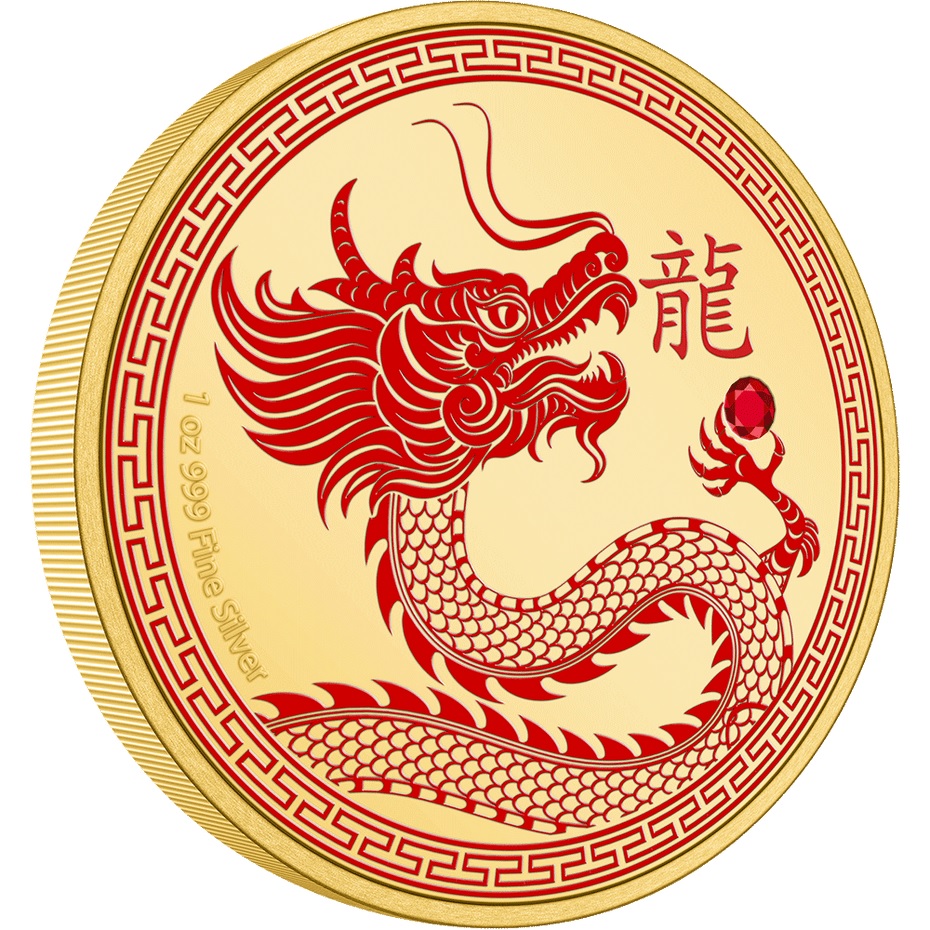 Pièce De Dragon Traditionnelle Chinoise, Pièce De Monnaie Du Nouvel An  Lun-aire Chinois 2024 Du Dragon, Outil De Grattage De Billets De Loterie,  Pièce De Défi Chinois Porte-bonheur, Cadeaux Du Nouvel 