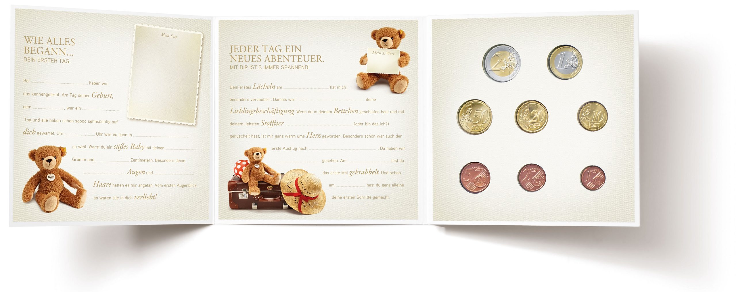 (EUR01.BU.set.2024.26346) BU coin set Austria 2024 - Baby birth (inside) (zoom)