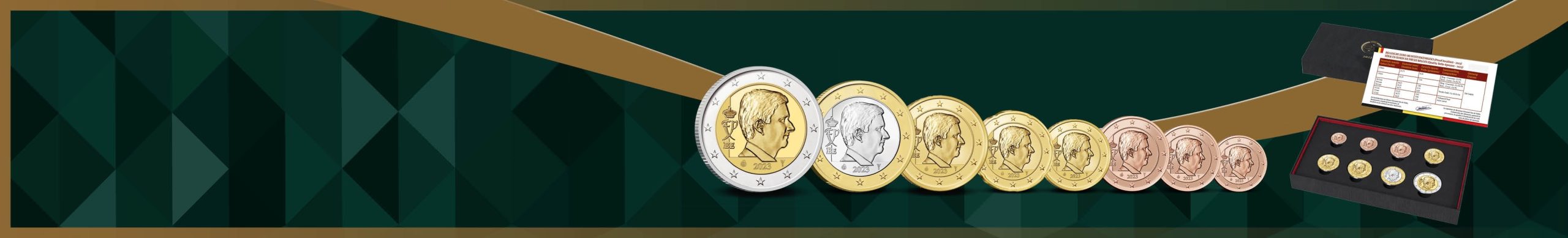 (EUR02.Proof.set.2023.0116444) Proof coin set Belgium 2023 (blog illustration) (zoom)