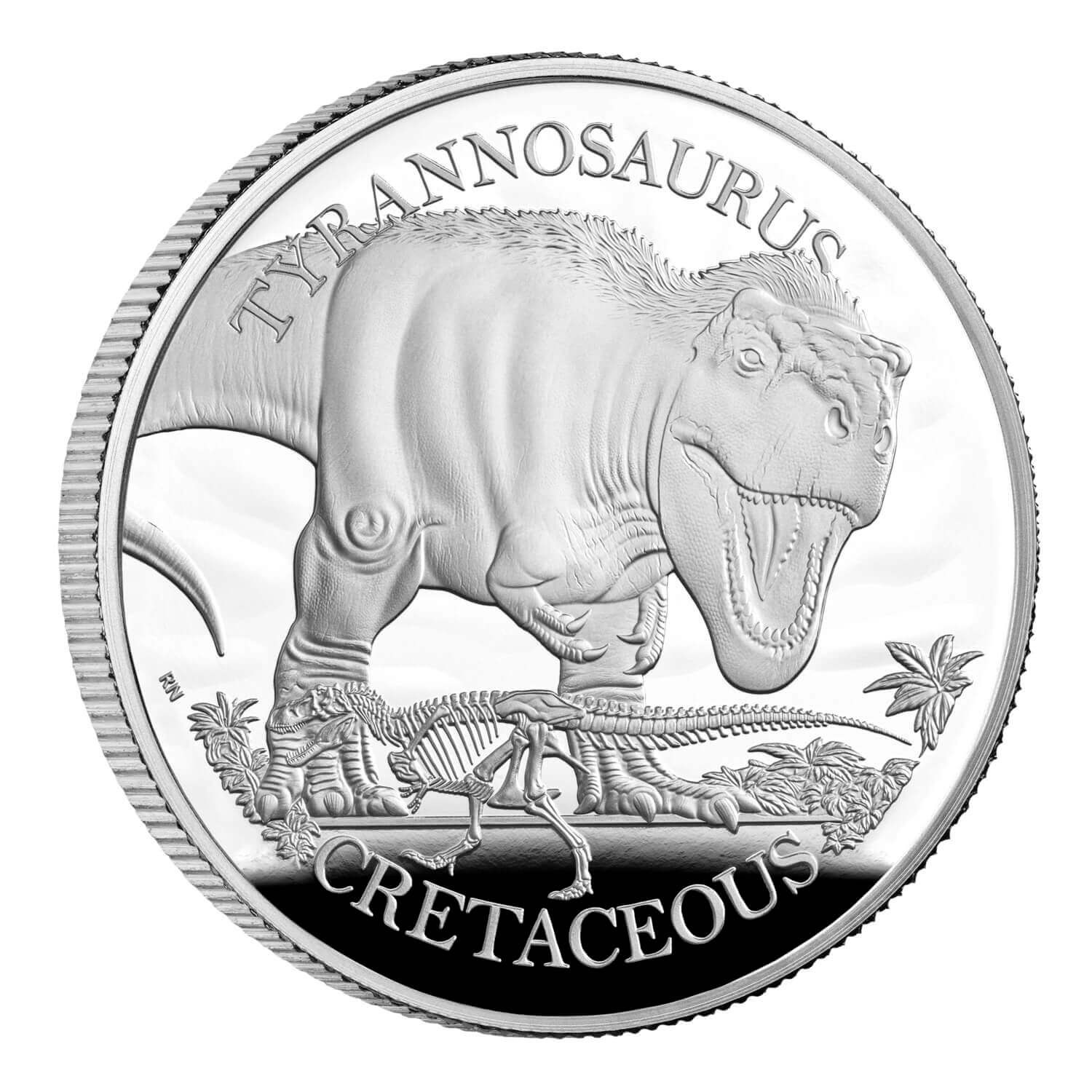 (W185.2.P.2024.UK24TR1S) 2 £ UK 2024 1 oz Proof silver - Tyrannosaurus Reverse (zoom)