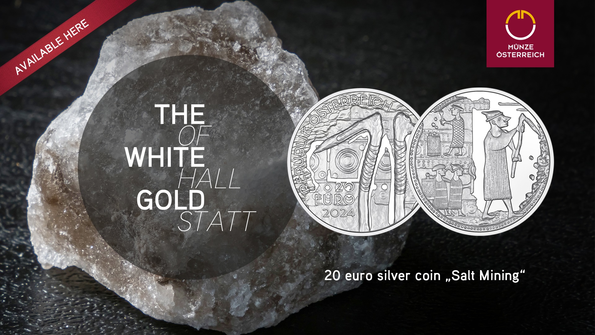 (EUR01.Proof.2024.26790) 20 euro Austria 2024 Proof silver - Salt Mining (blog illustration) (zoom)