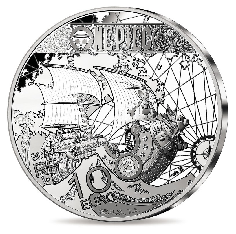 (EUR07.Proof.2024.10041385440000) 10 euro France 2024 Proof silver - One Piece Reverse (zoom)