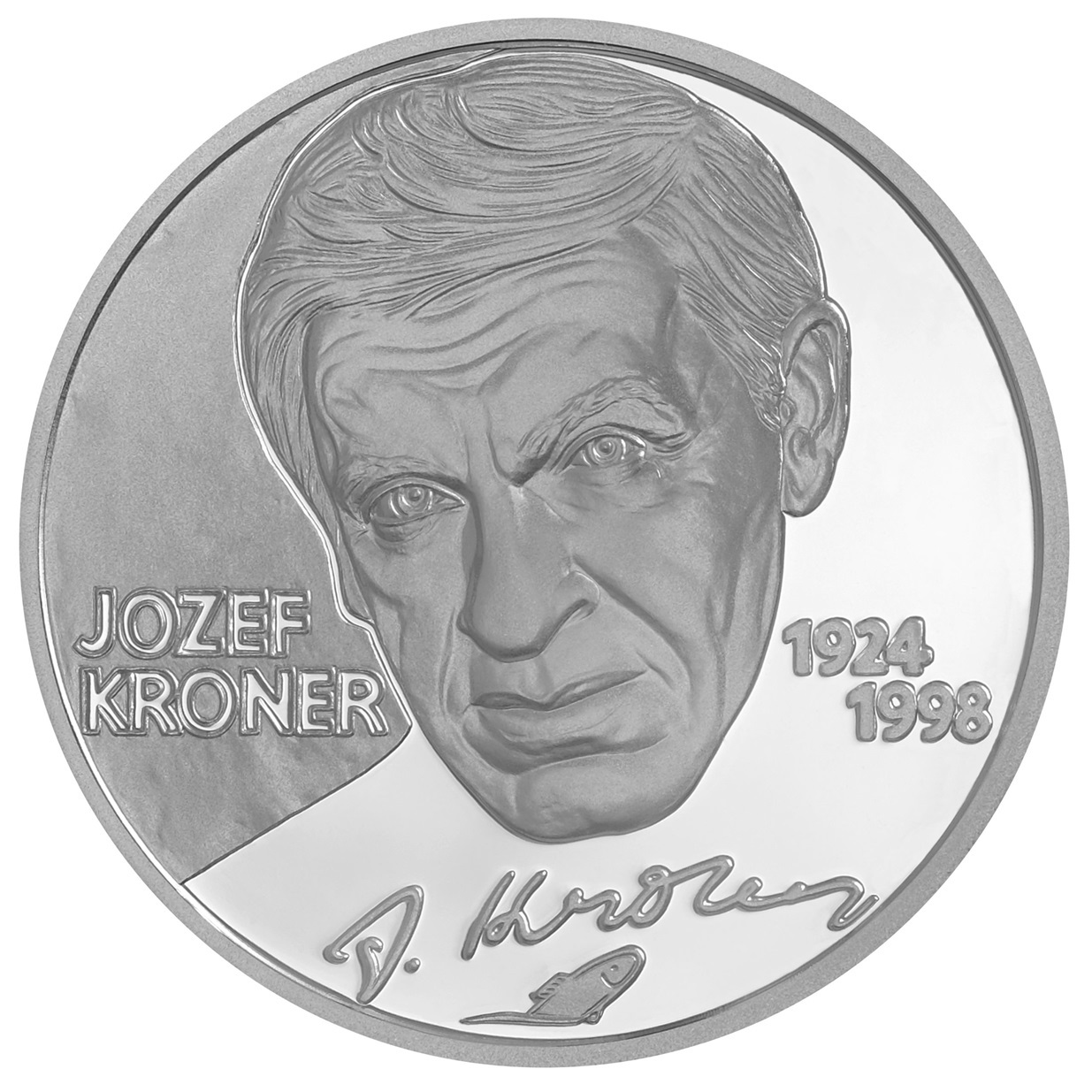 (EUR17.BU.2024.521121) 10 € Slovakia 2024 BU silver - Jozef Kroner Reverse (zoom)