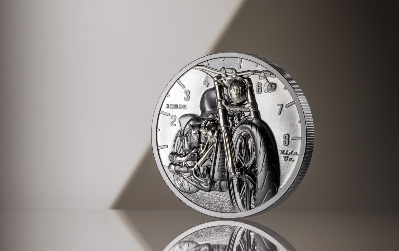 (W099.10.D.2024.30610) Cook Islands 10 Dollars Motorbike 2024 – Black Proof Ag (blog) (zoom)