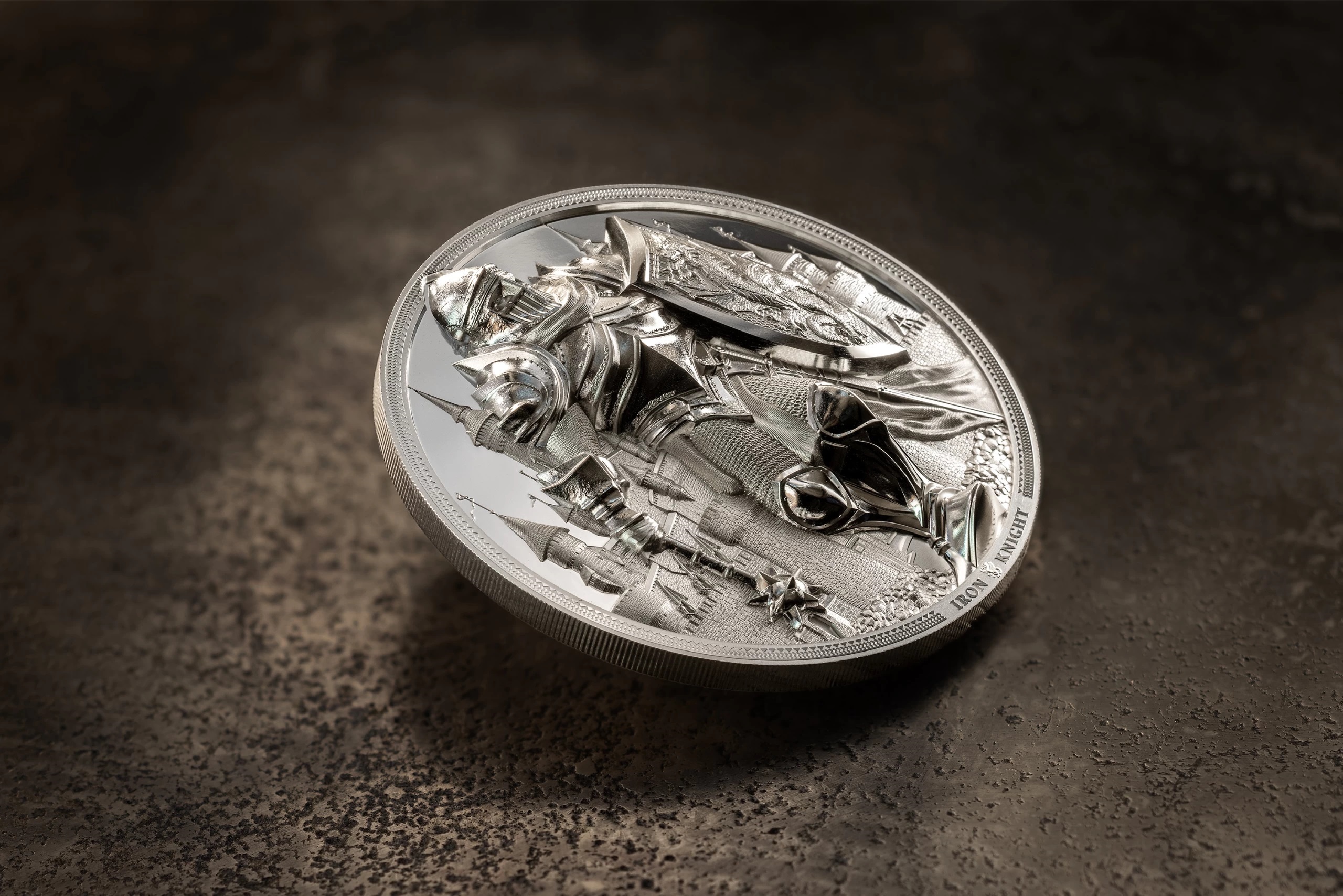 (W099.25.D.2024.30714) Cook Islands 25 Dollars Iron Knight 2024 - Proof silver (blog) (zoom)