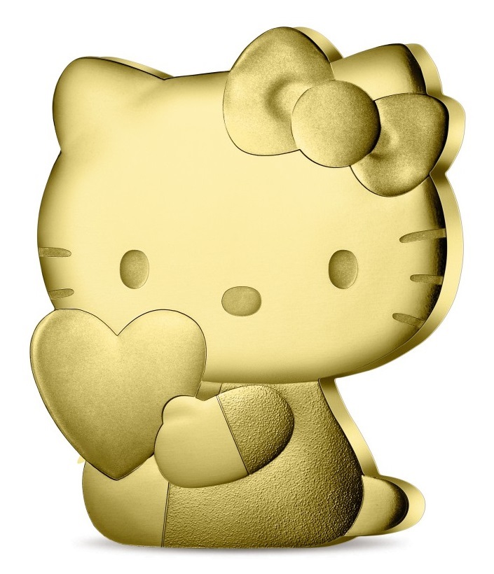 (EUR07.Proof.2024.10041380620000) 200 euro France 2024 Proof gold - Hello Kitty Obverse (zoom)