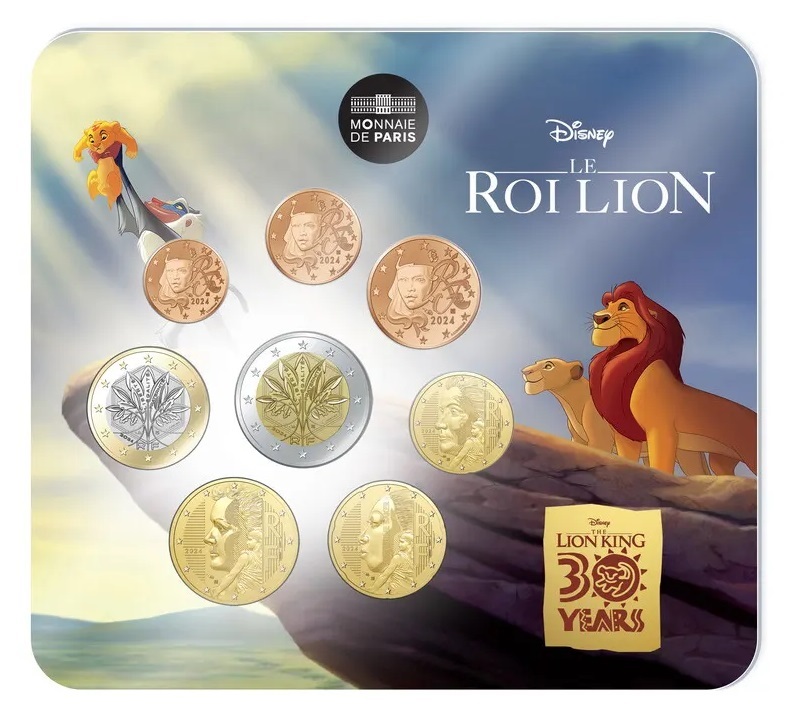 (EUR07.mini-set.2024.10041382710000) BU mini set France 2024 - Baby birth (boy version) (The Lion King) Front (zoom)