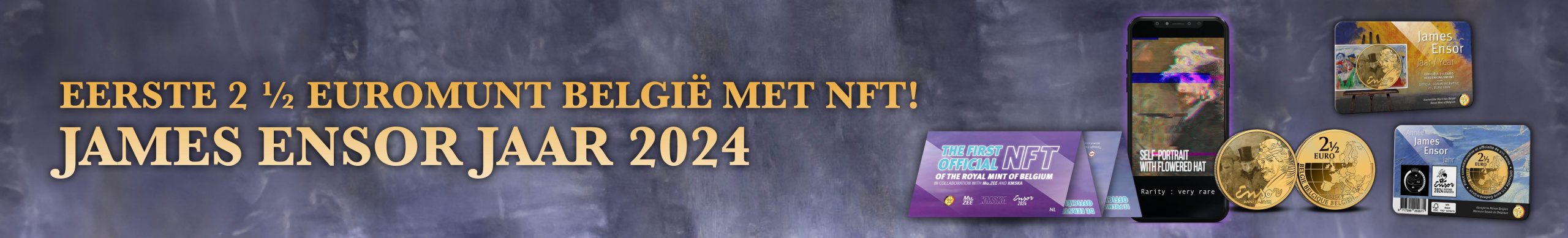 Belgium Year of James Ensor 2024 (shop illustration) (zoom)