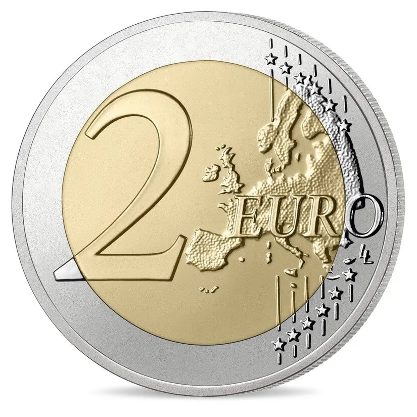 (EUR07.2.E.2024.1) 2 euro France 2024 - Olympic Summer Games, Paris 2024 Reverse (zoom)