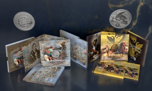 (EUR08.Proof.2024.5.E.2) 5 euro Greece 2024 Proof silver - 200 years since the Battle of Samos (blog illustration) (zoom)