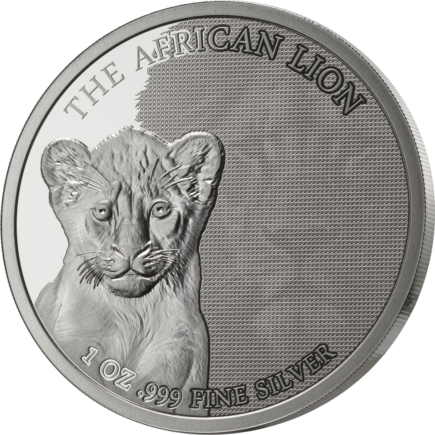 (W045.Proof.set.2024.1171413) Three-coin set 500 Francs CFA Congo 2024 1 oz Proof Ag - Wild cats (baby lion reverse) (zoom)