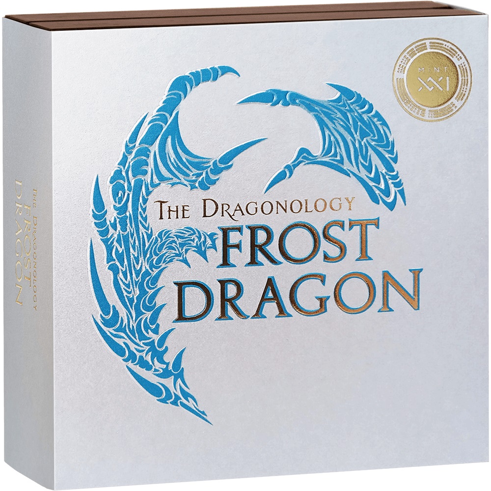 (W036.2000.CFA.2024.2.oz.Ag.30) 2000 Francs CFA Cameroon 2024 2 ounces Antique silver - Frost Dragon (box) (zoom)