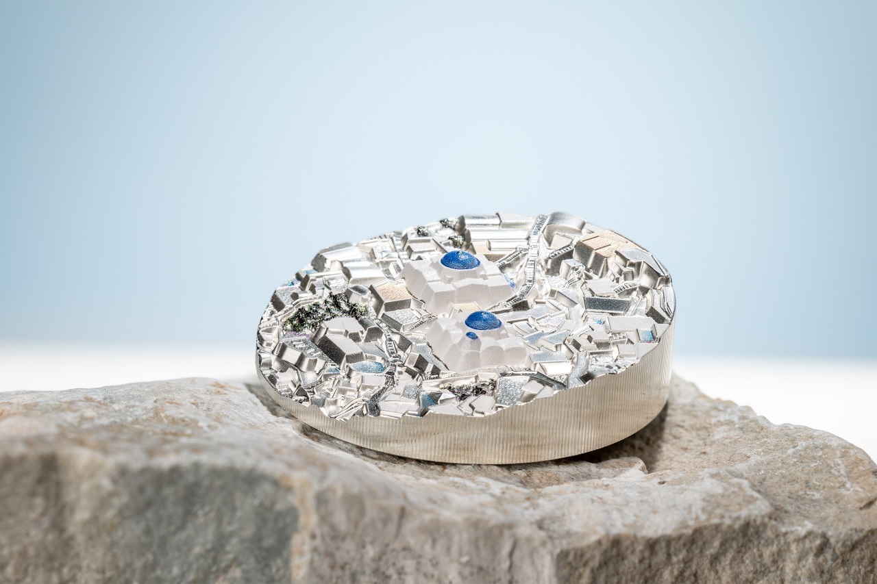 (W099.25.D.2024.30797) Cook Islands 25 $ Santorini 2024 - Proof silver (blog) (zoom)