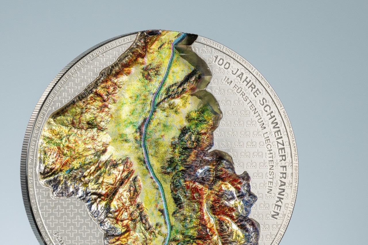 (W132.10.F.2024.30865) Liechtenstein 10 Franken Swiss Franc 2024 - Silk finish silver Reverse (blog) (zoom)