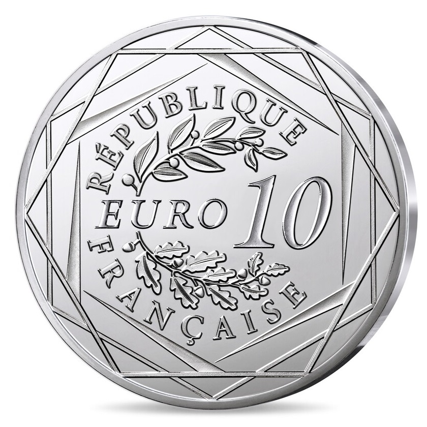 (EUR07.10.E.2024.10041386770005) 10 euro France 2024 silver - The Lion King Reverse (zoom)