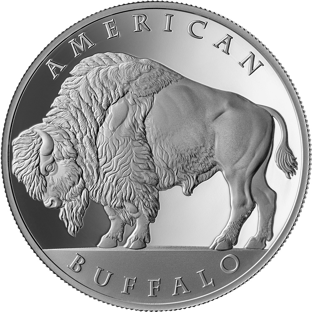 (W071.1.1000.S.2025.1) United Crypto States 1000 Satoshi American Buffalo 2025 - Proof silver Reverse (zoom)