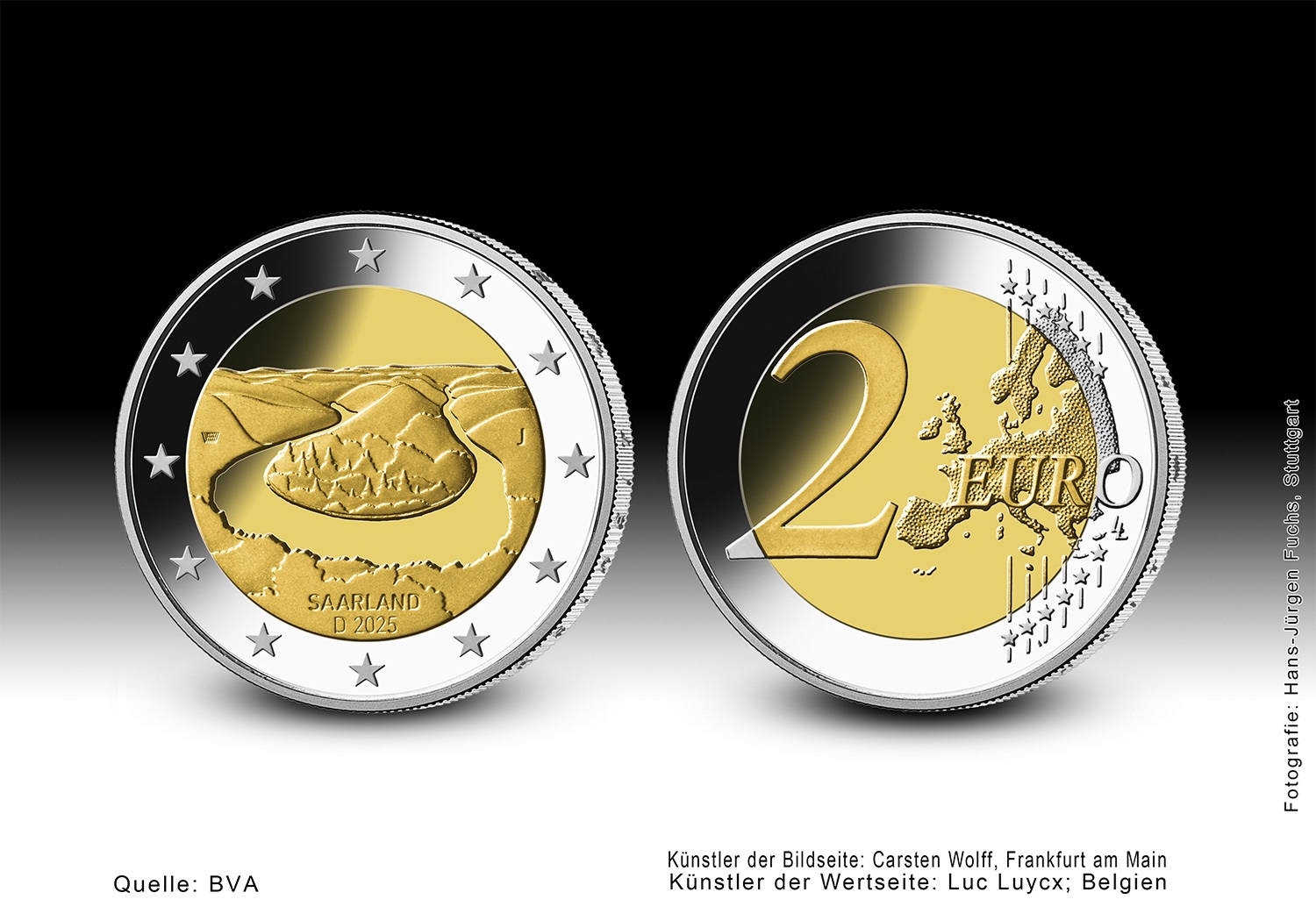 2 € coin Germany 2025 - Saarland (blog) (zoom)