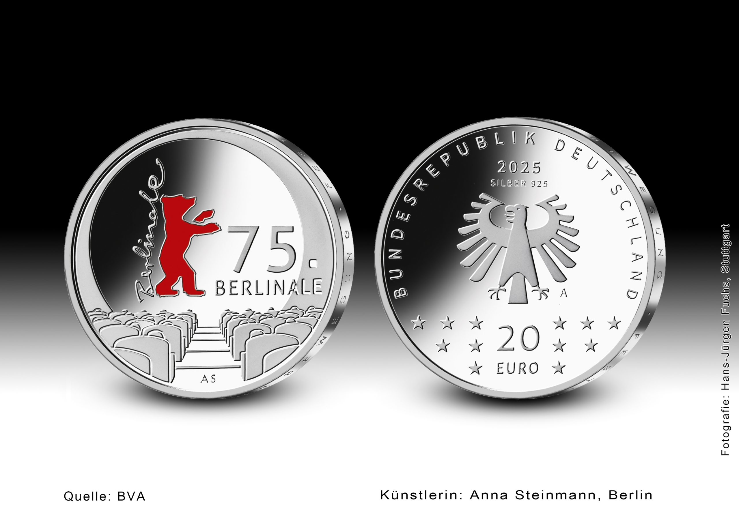 (EUR03.Proof.2025.91011751) 20 euro Germany 2025 A Proof silver - Berlinale (blog) (zoom)