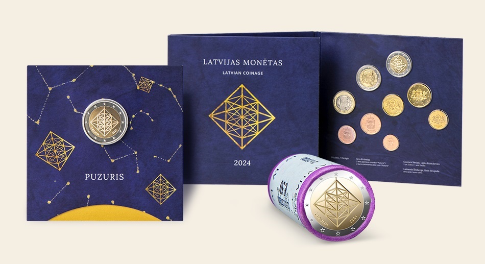 Latvia Puzuris (Latvian winter solstice ornament) 2024 (shop illustration) (zoom)