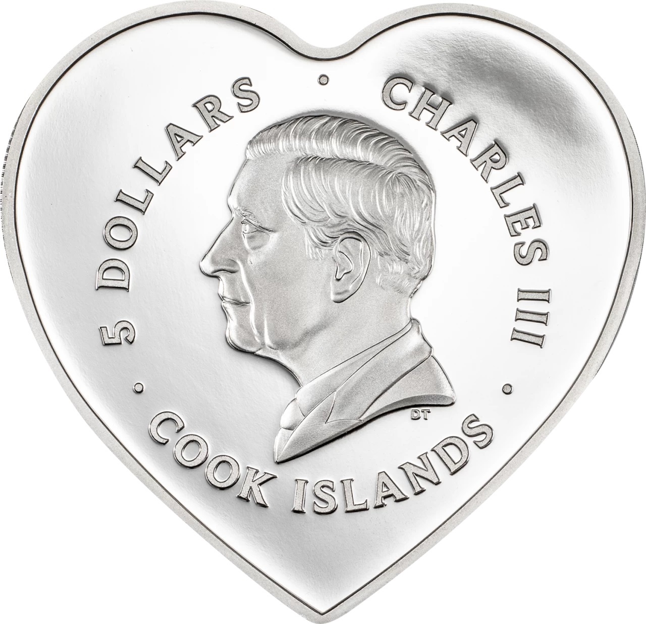 (W099.5.D.2025.30816) Cook Islands 5 Dollars Brilliant Love Infinity 2025 - Proof silver Obverse (zoom)