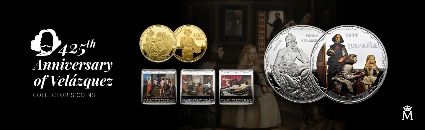 Spain 425th anniversary of the birth Velázquez 2024 (shop illustration) (zoom)